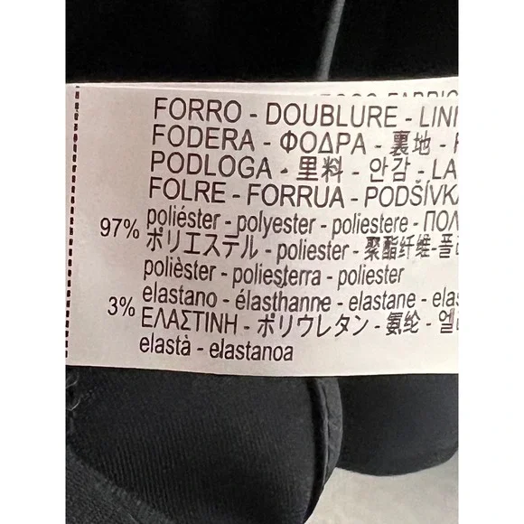 Zara Black Satin Halter Top Draped Cowl Neck Backless Party Blouse Medium - Picture 10 of 14